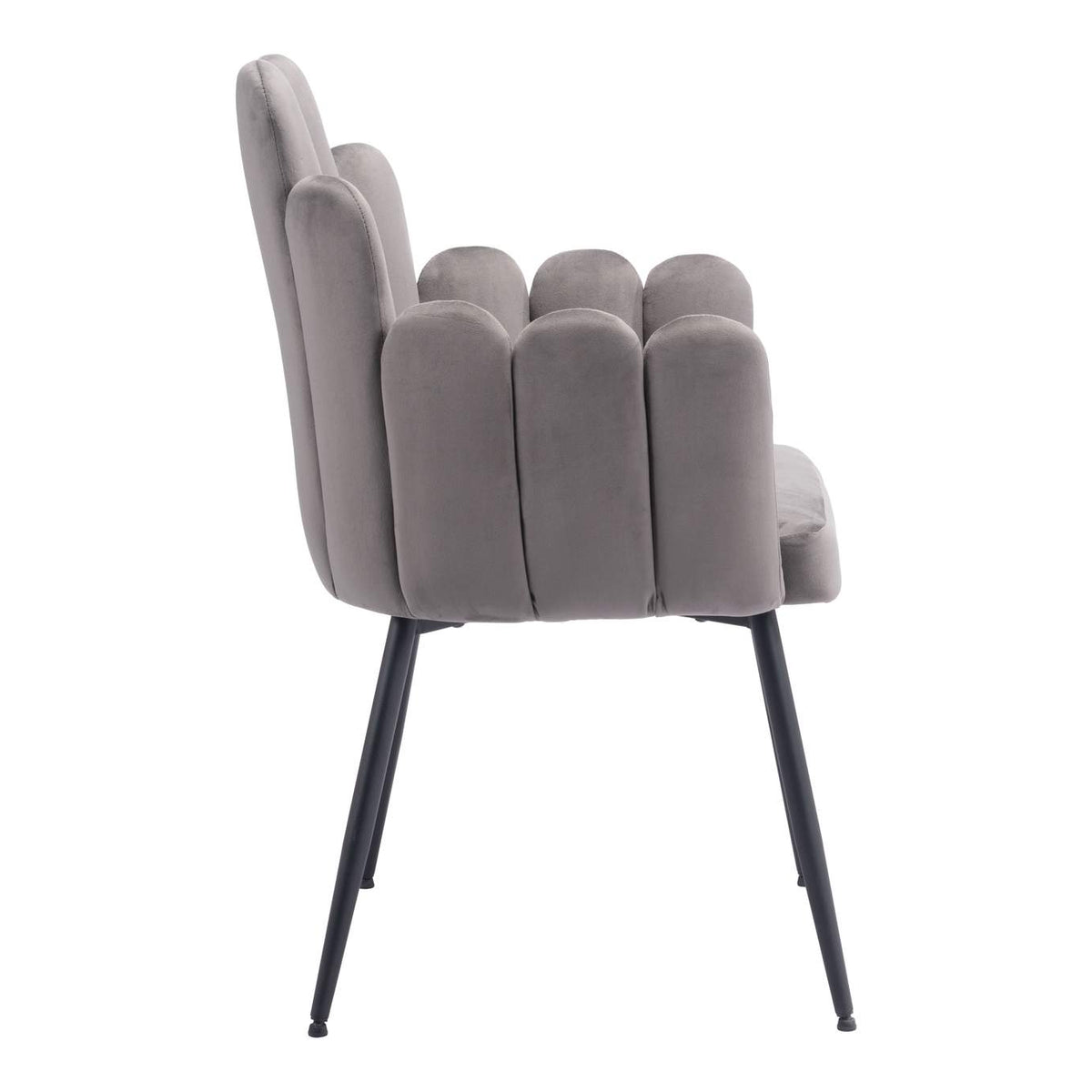 109655 Noosa Dining Chair (Set Of 2) Gray