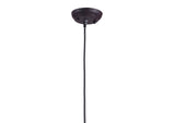 98417 Rotorura Ceiling Lamp Rust