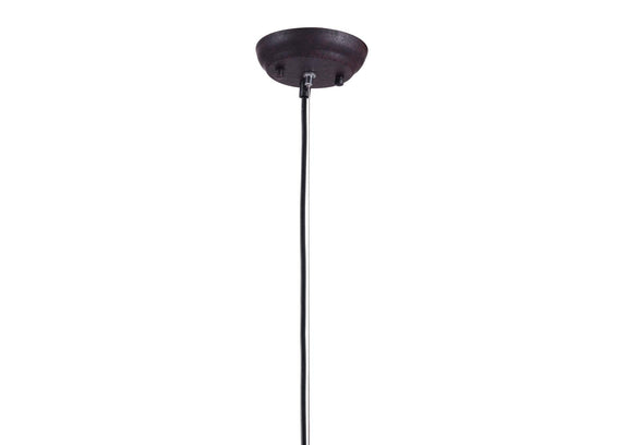 98417 Rotorura Ceiling Lamp Rust