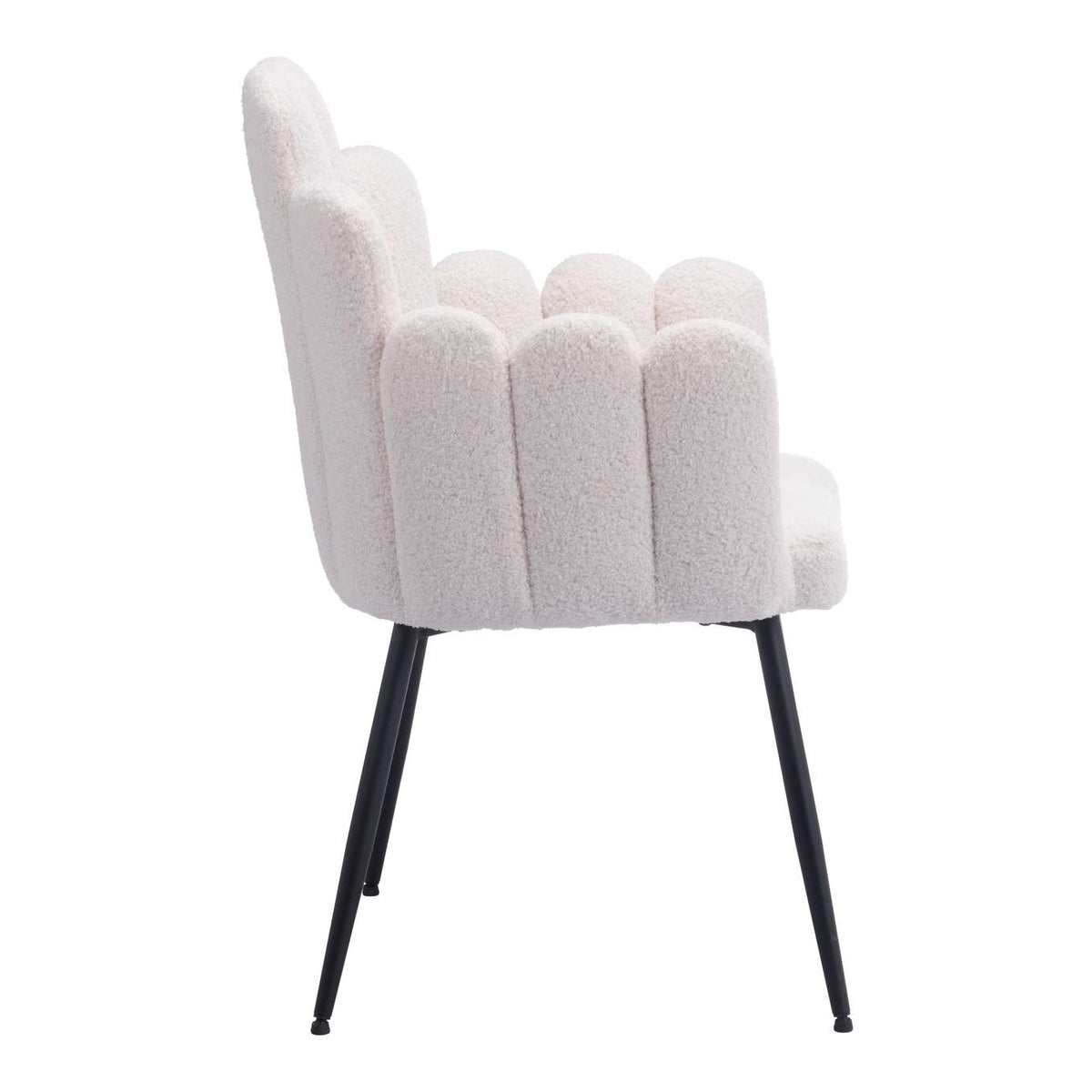 109657 Noosa Dining Chair (Set Of 2) Ivory