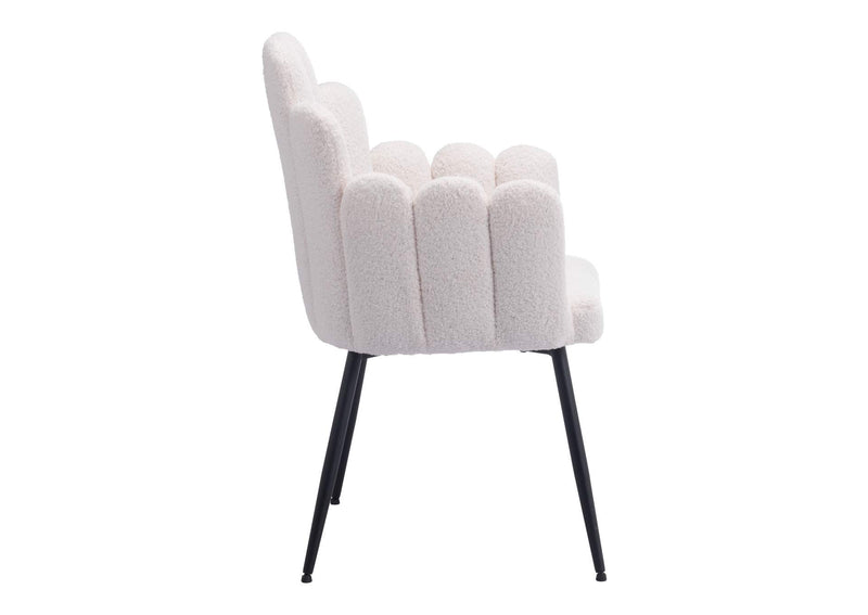 109657 Noosa Dining Chair (Set Of 2) Ivory