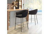 109810 Essen Barstool Black & Bronze