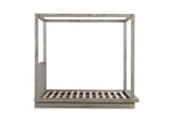 8DBXF5 Melbourne Wood Canopy Bed In Mineral
