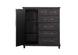 7YC984GA Yosemite Solid Wood Gentleman'S Chest In Cafe