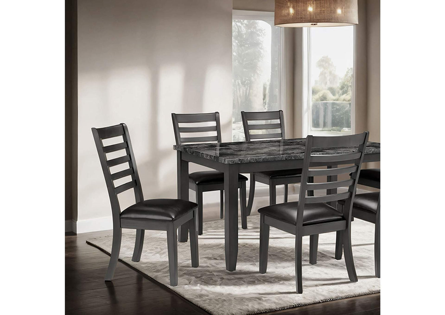Adia 7 Pc. Dinning Table Set
