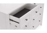 PNRA82A Grace Eight Drawer Dresser In Snowfall White (2024)