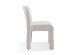 PWNC63C Devon Fully Upholstered Dining Chair In Turtle Dove Linen (Set of 2)