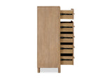 NSPV84 Dorsey Five Drawer Chest In Granola