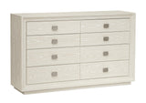 MSNF82 Maxime Eight Drawer Dresser In Ash