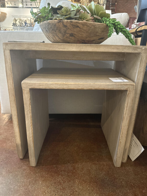 Wooden side table