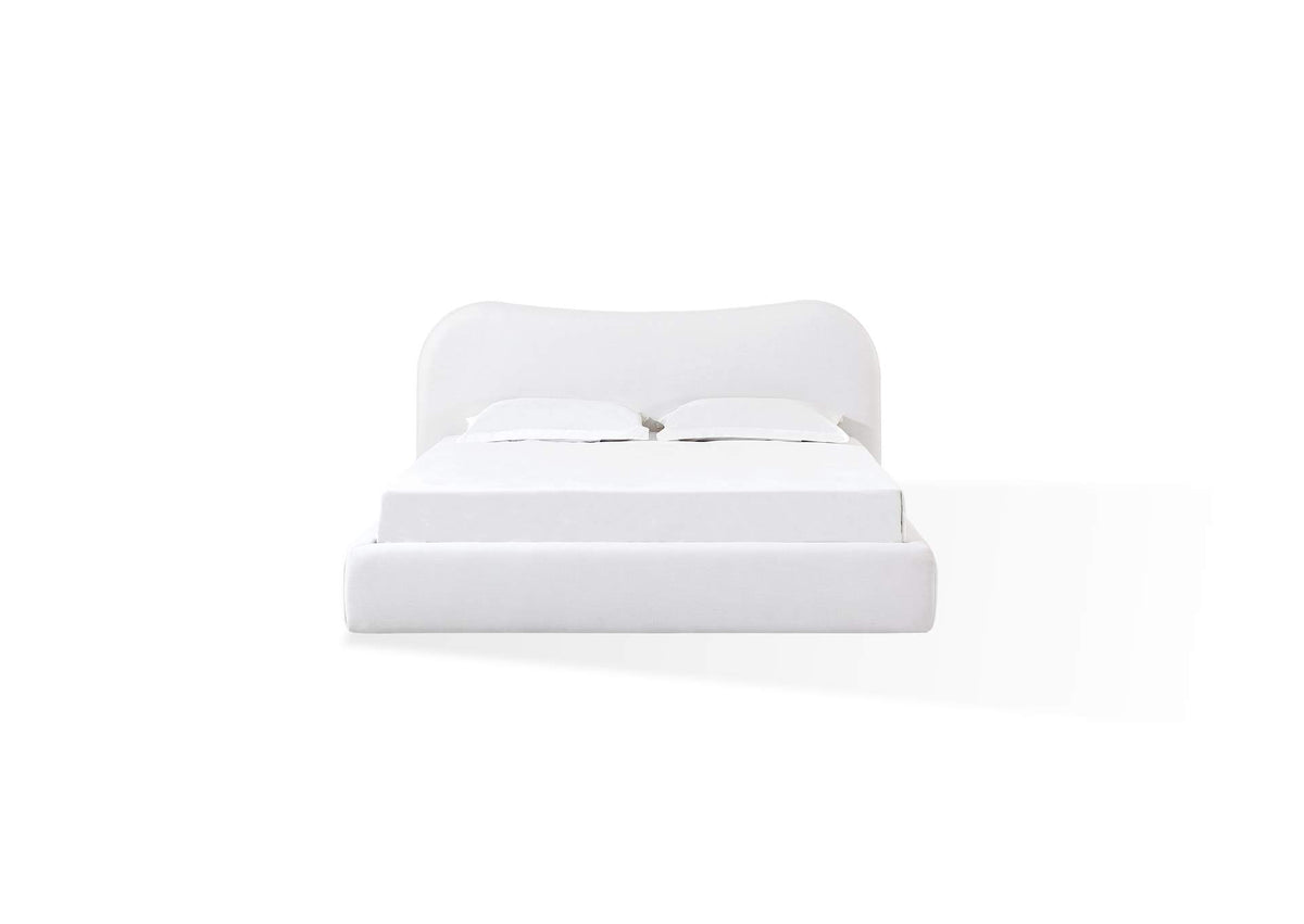 THXDH6 Elena Upholstered Bed In Vanilla Linen
