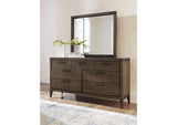 LWY682A Boracay Seven Drawer Walnut Dresser In Wild Oats Brown (2024)