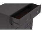 PNRB84A Grace Five Drawer Chest In Raven Black (2024)