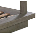 8DBXF6 Melbourne Wood Canopy Bed In Mineral