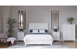 PNRA81 Grace Three Drawer Nightstand In Snowfall White