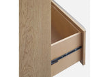 JVLH84 One Coastal Modern Five Drawer Chest In Bisque
