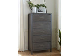 NVGX84A Nevis Five Drawer Chest In Sharkskin (2024)