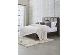 5NL2A7 Lucerne King Size Upholstered Panel Bed In Vintage Coffee