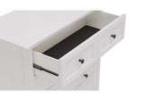 PNRA84A Grace Five Drawer Chest In Snowfall White (2024)
